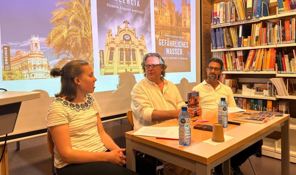 Lesung in Barcelona des Spanien Krimi